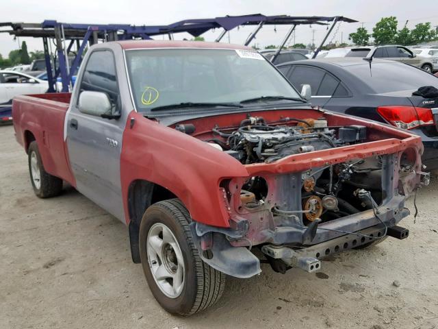 JT4VD10C2P0002000 - 1993 TOYOTA T100 SR5 BURGUNDY photo 1