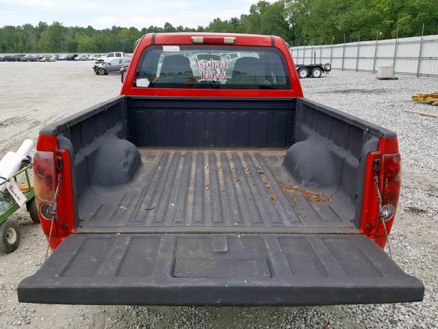 1GCDT198768154786 - 2006 CHEVROLET COLORADO RED photo 6