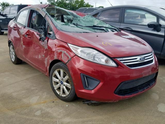 3FADP4BJXDM176637 - 2013 FORD FIESTA SE RED photo 1