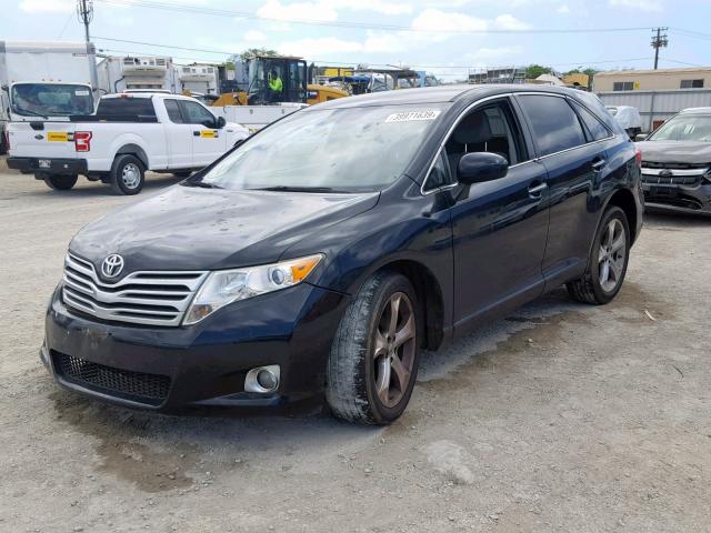 4T3ZK3BB2AU034259 - 2010 TOYOTA VENZA BLACK photo 2