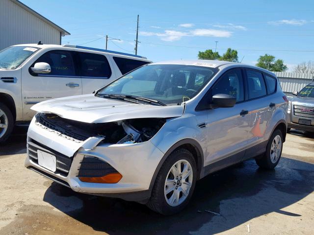 1FMCU0F76GUC42263 - 2016 FORD ESCAPE S SILVER photo 2