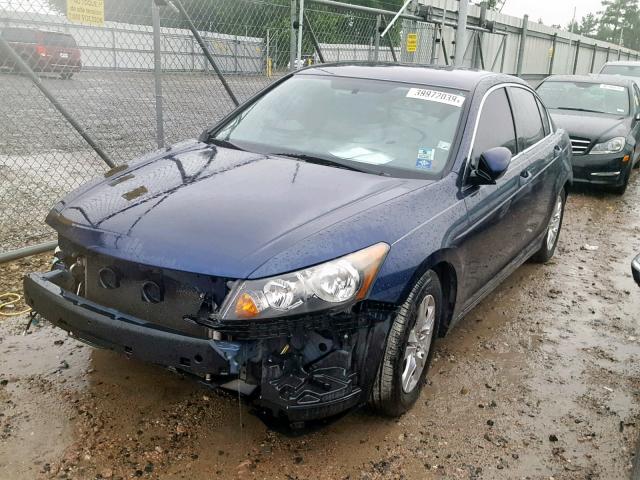 1HGCP2F4XAA120786 - 2010 HONDA ACCORD LXP BLUE photo 2