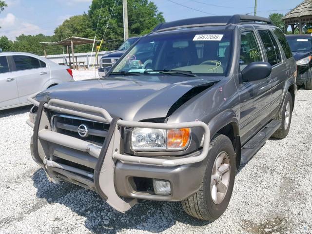 JN8DR09X23W701278 - 2003 NISSAN PATHFINDER BEIGE photo 2