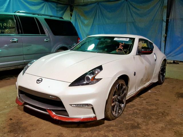 JN1AZ4EH7GM935442 - 2016 NISSAN 370Z BASE WHITE photo 2