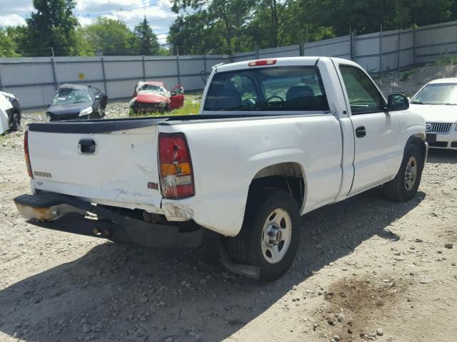 1GTEC14W01Z202335 - 2001 GMC NEW SIERRA WHITE photo 4