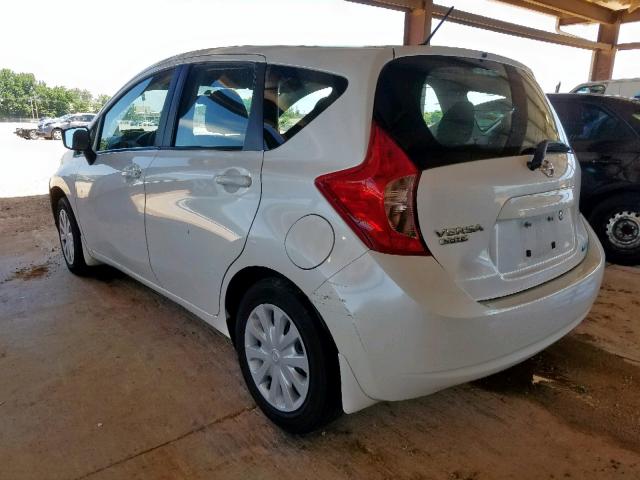 3N1CE2CP2FL365068 - 2015 NISSAN VERSA NOTE WHITE photo 3