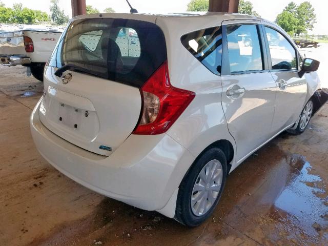 3N1CE2CP2FL365068 - 2015 NISSAN VERSA NOTE WHITE photo 4