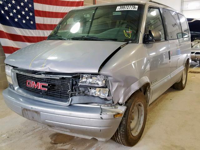 1GKDM19W2YB534690 - 2000 GMC SAFARI XT GRAY photo 2