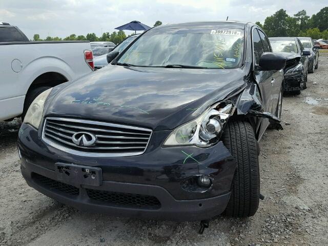 JN1AJ0HP5AM702380 - 2010 INFINITI EX35 BASE BLACK photo 2