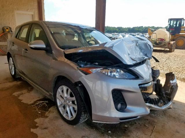 JM1BL1L53C1700395 - 2012 MAZDA 3 S SILVER photo 1