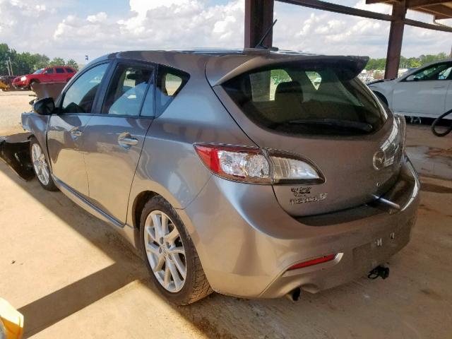 JM1BL1L53C1700395 - 2012 MAZDA 3 S SILVER photo 3