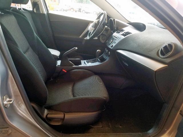 JM1BL1L53C1700395 - 2012 MAZDA 3 S SILVER photo 5