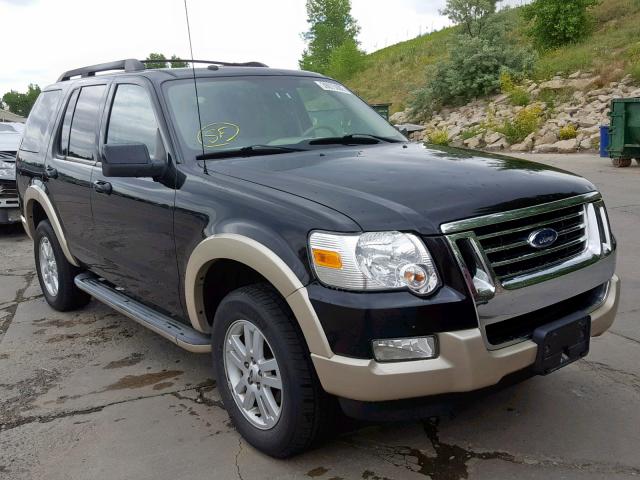 1FMEU74E59UA37779 - 2009 FORD EXPLORER E BLACK photo 1