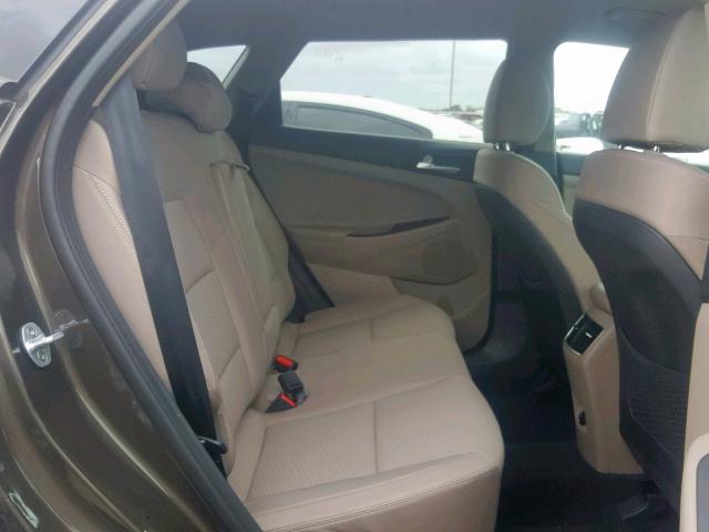 KM8J33AL9KU901171 - 2019 HYUNDAI TUCSON LIM BROWN photo 6