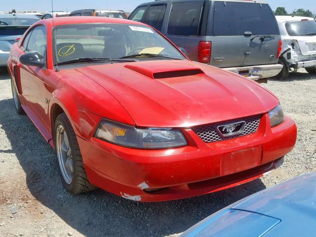 1FAFP42X42F123782 - 2002 FORD MUSTANG GT RED photo 1