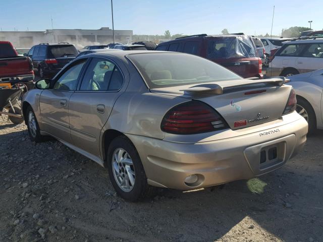 1G2NF52E84C244434 - 2004 PONTIAC GRAND AM S GOLD photo 3