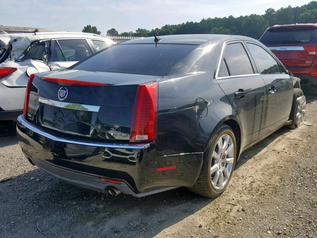 1G6DP57V780114992 - 2008 CADILLAC CTS HI FEA BLACK photo 4