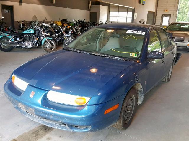 1G8ZH5283YZ116200 - 2000 SATURN SL1 BLUE photo 2