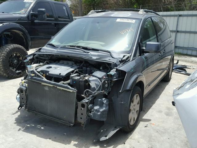 5N1BV28U66N112774 - 2006 NISSAN QUEST S BLUE photo 2