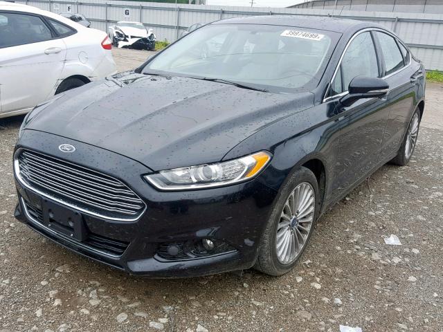 3FA6P0D98FR285026 - 2015 FORD FUSION TIT BLACK photo 2