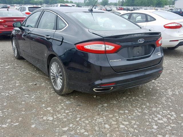 3FA6P0D98FR285026 - 2015 FORD FUSION TIT BLACK photo 3