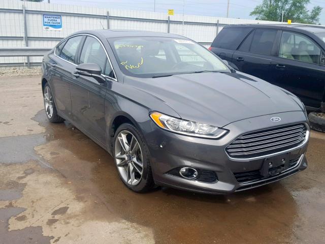 3FA6P0K94FR280151 - 2015 FORD FUSION TIT GRAY photo 1