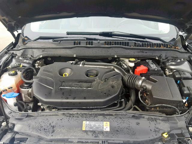 3FA6P0K94FR280151 - 2015 FORD FUSION TIT GRAY photo 7