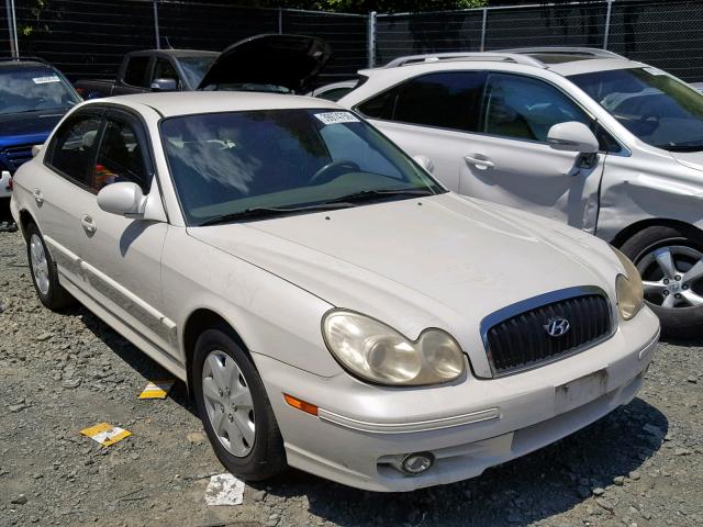 KMHWF25S74A058682 - 2004 HYUNDAI SONATA GL WHITE photo 1