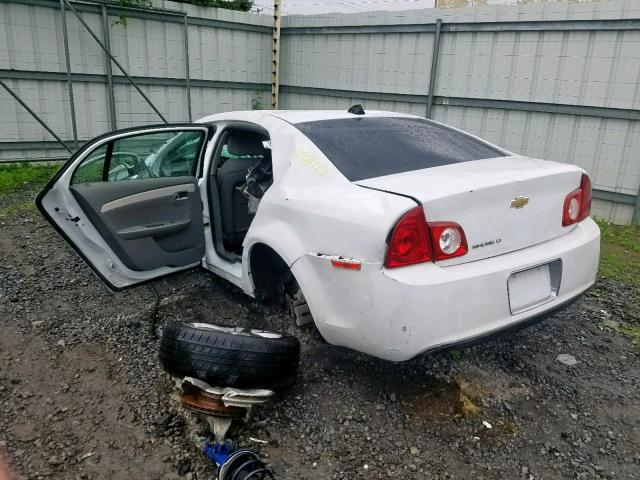 1G1ZC5E00CF251583 - 2012 CHEVROLET MALIBU 1LT 白色 照片 3