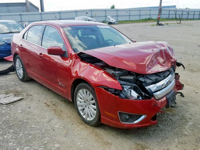 3FADP0L36BR319270 - 2011 FORD FUSION HYB MAROON photo 1