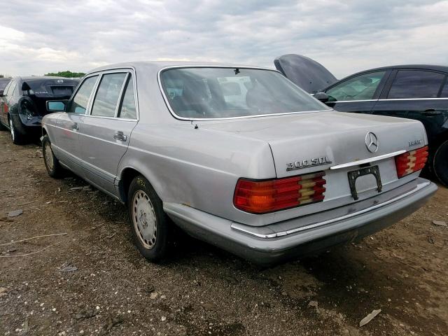 WDBCB25D4HA317914 - 1987 MERCEDES-BENZ 300 SDL SILVER photo 3