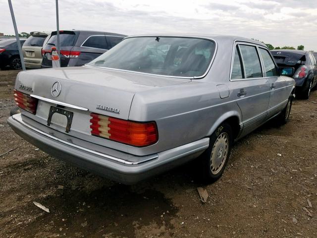 WDBCB25D4HA317914 - 1987 MERCEDES-BENZ 300 SDL SILVER photo 4