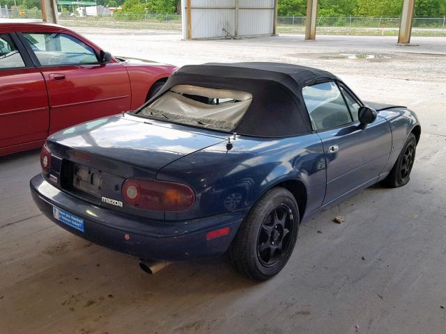 JM1NA3530T0717803 - 1996 MAZDA MX-5 MIATA BLUE photo 4