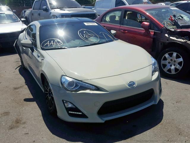 JF1ZNAA15G8706758 - 2016 TOYOTA SCION FR-S GRAY photo 1