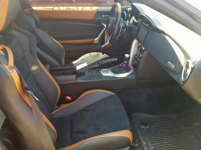 JF1ZNAA15G8706758 - 2016 TOYOTA SCION FR-S GRAY photo 5