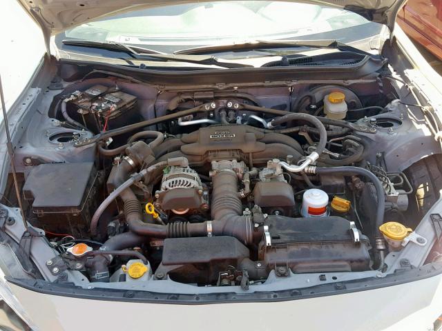 JF1ZNAA15G8706758 - 2016 TOYOTA SCION FR-S GRAY photo 7