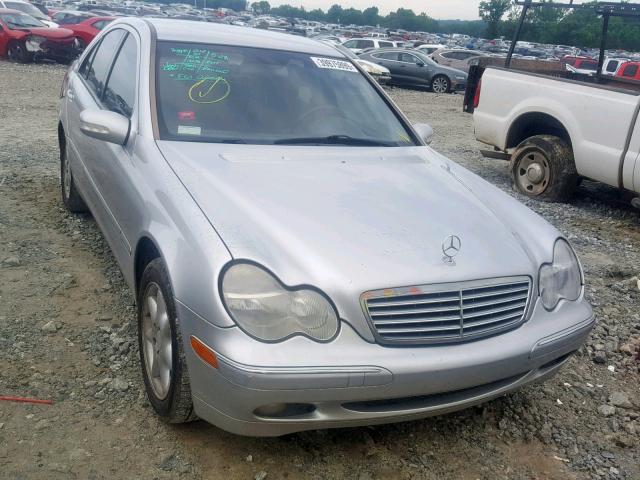 WDBRF61J93F396767 - 2003 MERCEDES-BENZ C 240 SILVER photo 1