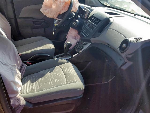 1G1JA5SH6D4209641 - 2013 CHEVROLET SONIC LS BLACK photo 5