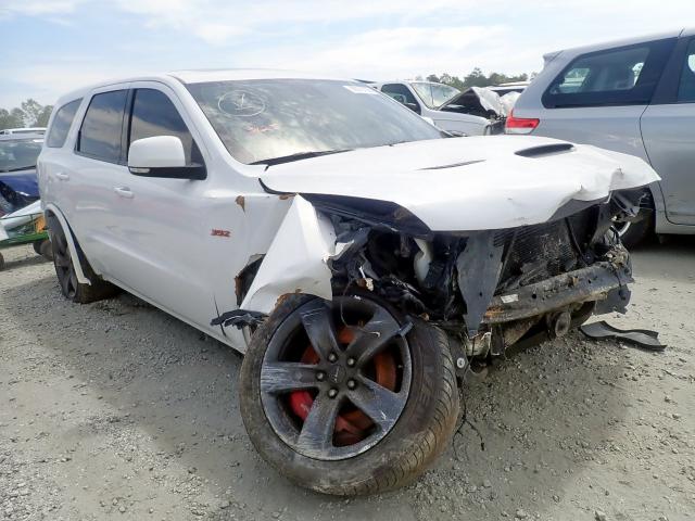 1C4SDJGJ6JC172647 - 2018 DODGE DURANGO SR WHITE photo 1