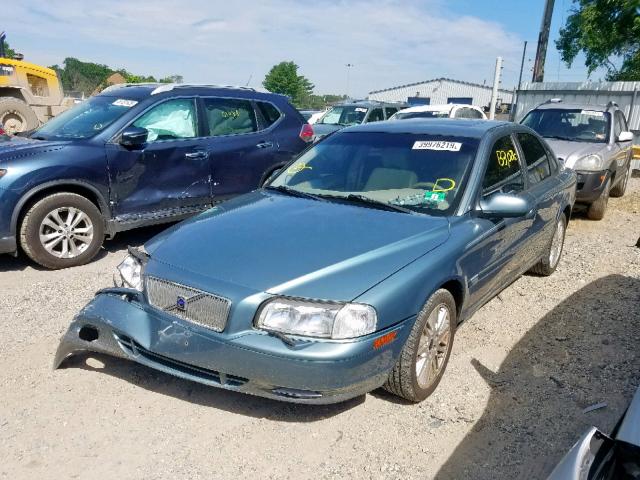 YV1TS92D331304167 - 2003 VOLVO S80 BLUE photo 2