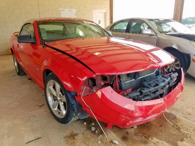 1ZVHT85H065162484 - 2006 FORD MUSTANG GT RED photo 1