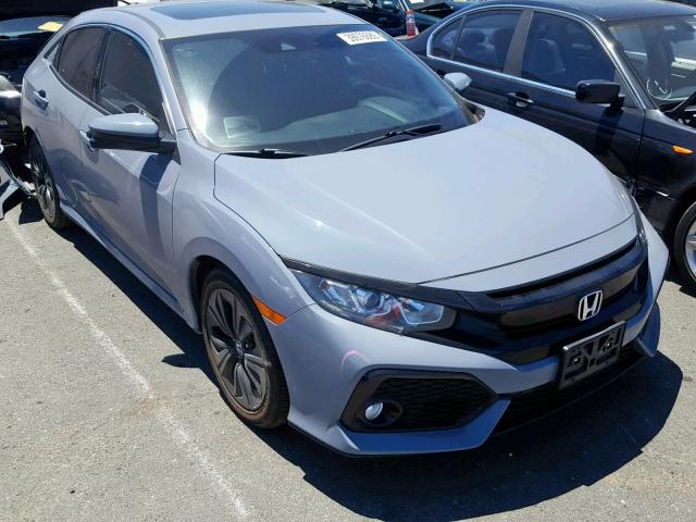 SHHFK7H87JU426762 - 2018 HONDA CIVIC EXL GRAY photo 1