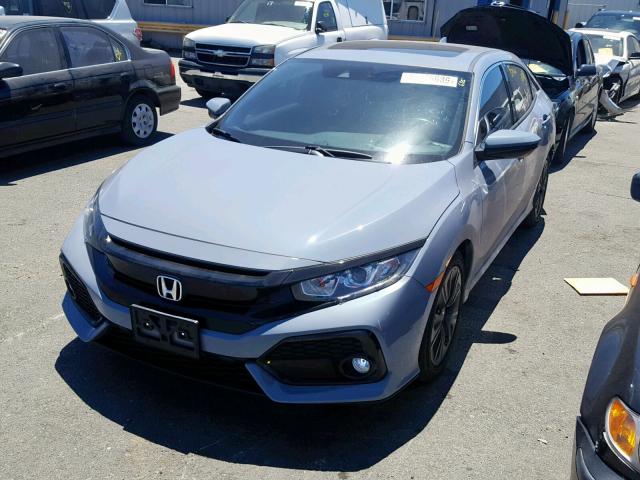 SHHFK7H87JU426762 - 2018 HONDA CIVIC EXL GRAY photo 2