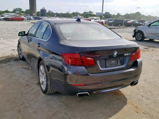 WBAFR9C5XBDE82063 - 2011 BMW 550 I BLACK photo 3