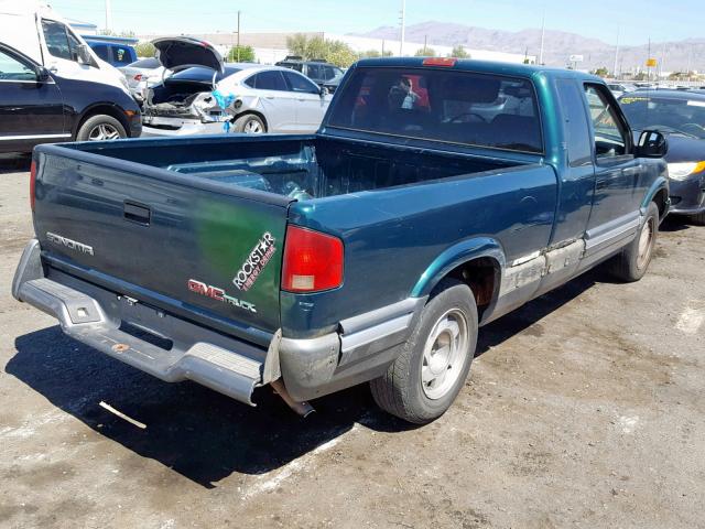 1GTCS19X3T8515450 - 1996 GMC SONOMA GREEN photo 4