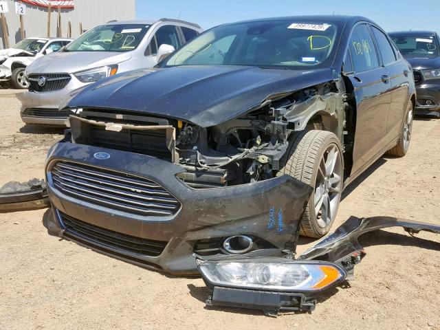 3FA6P0K90DR132799 - 2013 FORD FUSION TIT BLACK photo 9