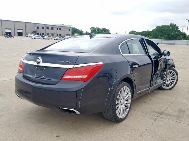 1G4GF5G35FF217734 - 2015 BUICK LACROSSE P BLACK photo 4