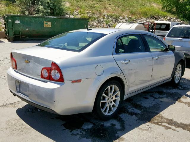 1G1ZK57B79F211673 - 2009 CHEVROLET MALIBU LTZ ვერცხლისფერი ფოტო 4