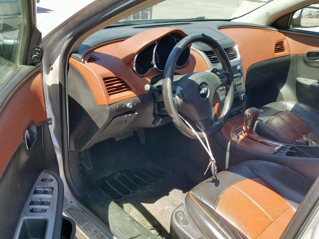 1G1ZK57B79F211673 - 2009 CHEVROLET MALIBU LTZ ვერცხლისფერი ფოტო 9