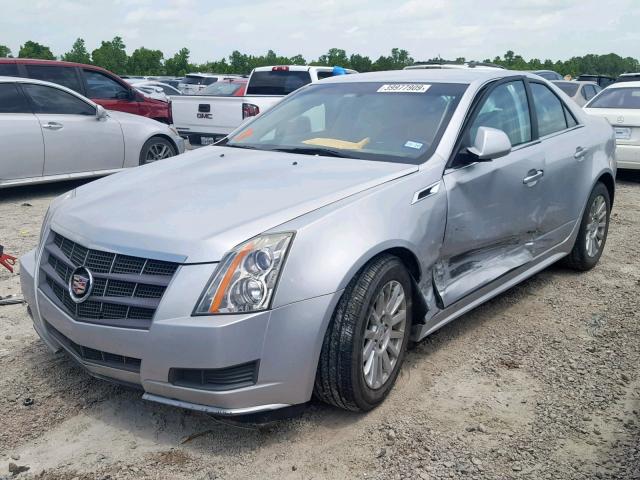 1G6DE5EY8B0104269 - 2011 CADILLAC CTS LUXURY SILVER photo 2